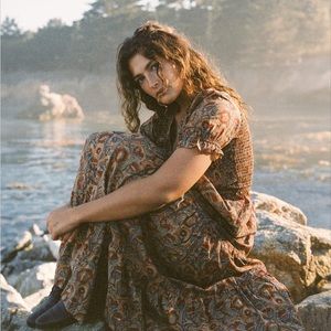 Christy Dawn Brooklyn Dress in Plum Flora